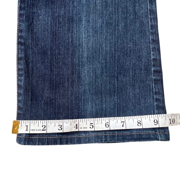 Michael Kors Jeans Mid Rise Boot Cut Medium Blue Wash Women’s Denim 10 - Picture 15 of 16